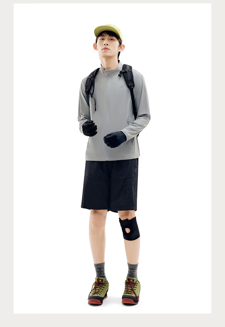 TECTOP Men's Summer Ice Skin Cooling Breathable Sports Cycling Sun Protection Jacket 14